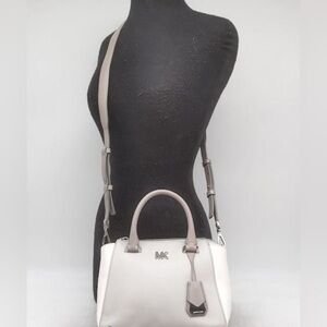 Michael Kors Nolita Mini Color-Block Leather Crossbody Bag